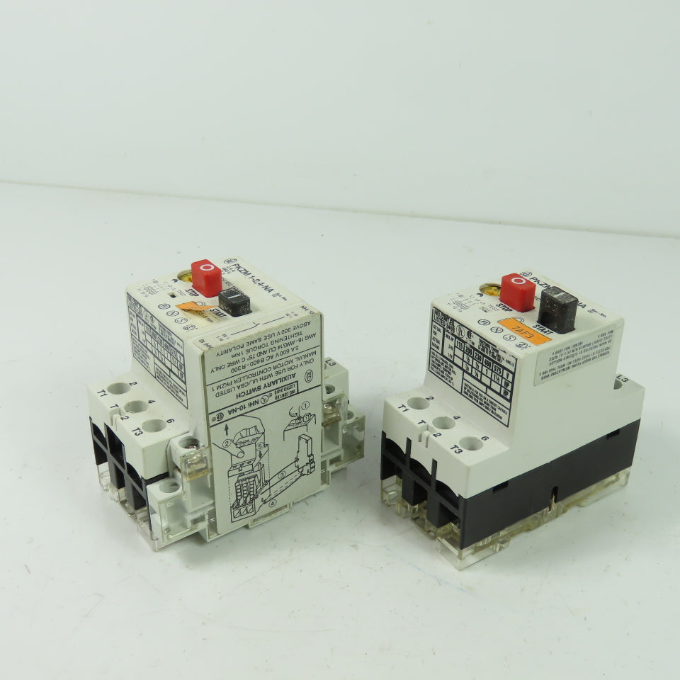 Moeller PKZM 1-2,4-NA 3Ph Motor Starter 660V 1-1/2HP Lot Of 2