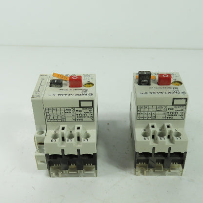 Moeller PKZM 1-2,4-NA 3Ph Motor Starter 660V 1-1/2HP Lot Of 2