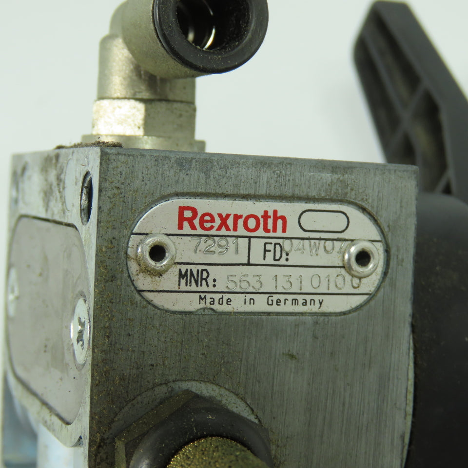 Rexroth 7291 04W07 Pneumatic Valve R1-1/4" 563 131 0100