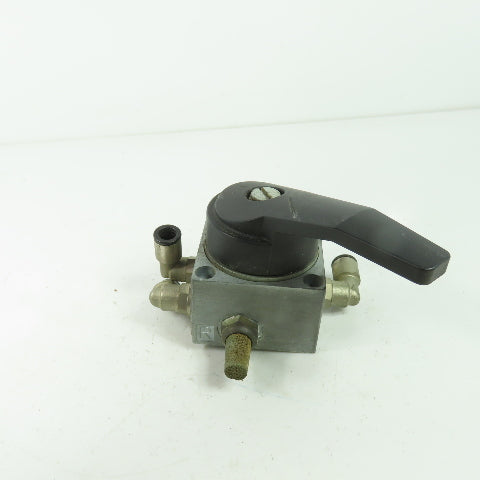 Rexroth 7291 04W07 Pneumatic Valve R1-1/4" 563 131 0100