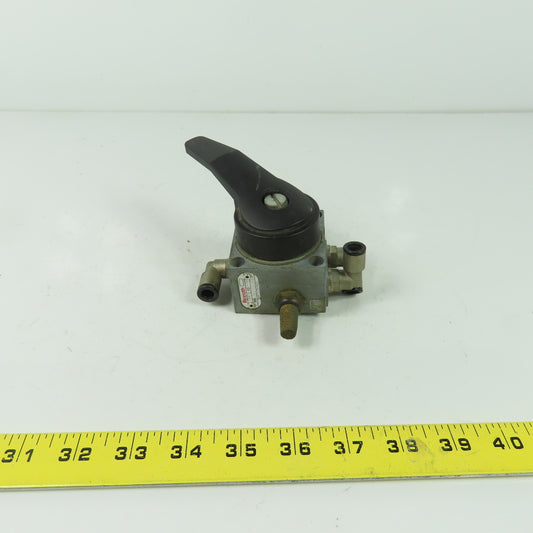 Rexroth 7291 04W07 Pneumatic Valve R1-1/4" 563 131 0100
