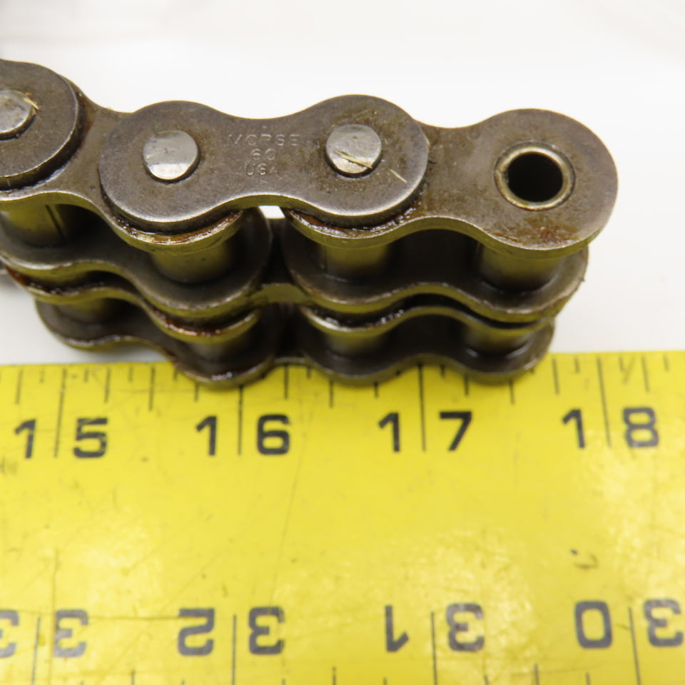 Morse #60-2 Two Strand Roller Chain 64"