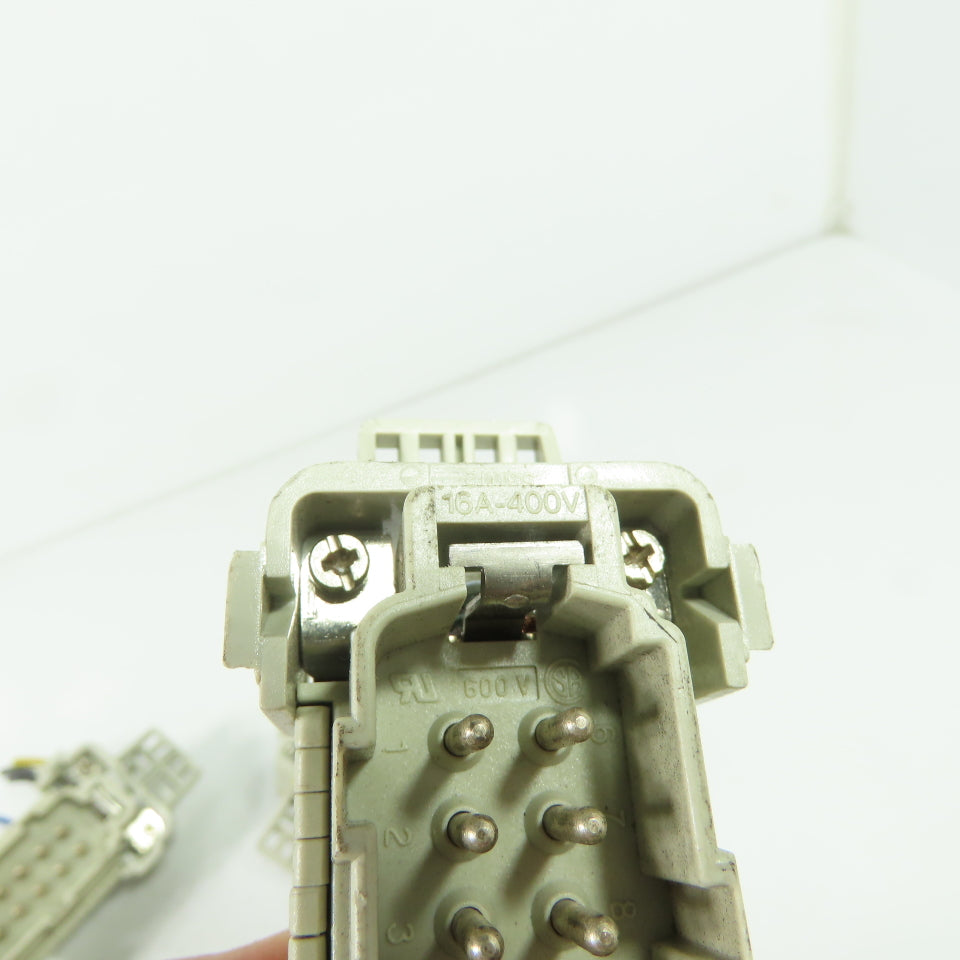 ILME V2R 53012 10-Pin Male Connector 600V 16A Lot Of 7