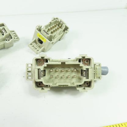 ILME V2R 53012 10-Pin Male Connector 600V 16A Lot Of 7