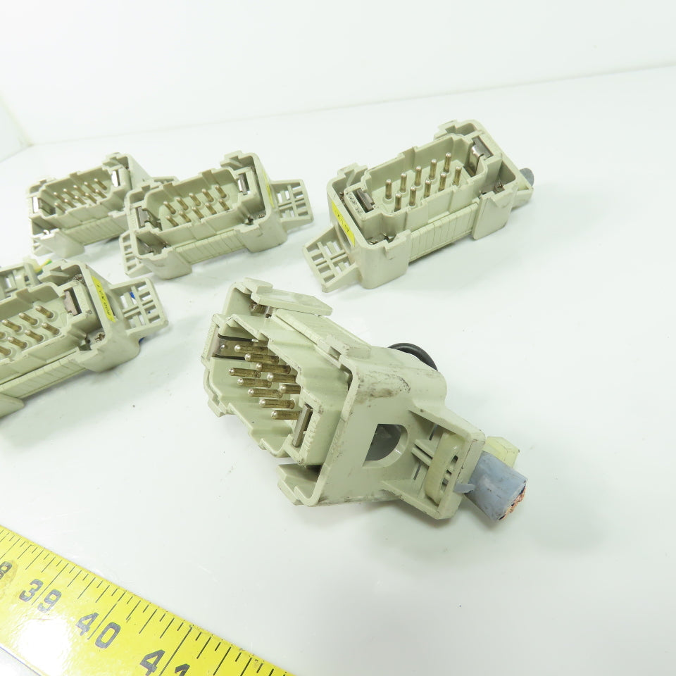 ILME V2R 53012 10-Pin Male Connector 600V 16A Lot Of 7