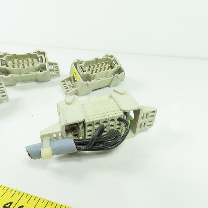 ILME V2R 53012 10-Pin Male Connector 600V 16A Lot Of 7