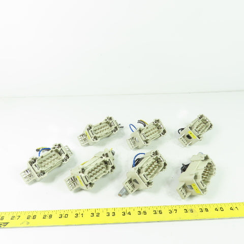 ILME V2R 53012 10-Pin Male Connector 600V 16A Lot Of 7