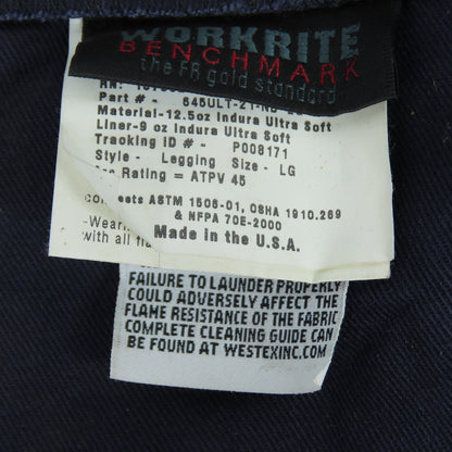 Workrite 645ULT-21-NB Benchmark Arc Rating 45 PPE Arm Protective Sleeve Size LG