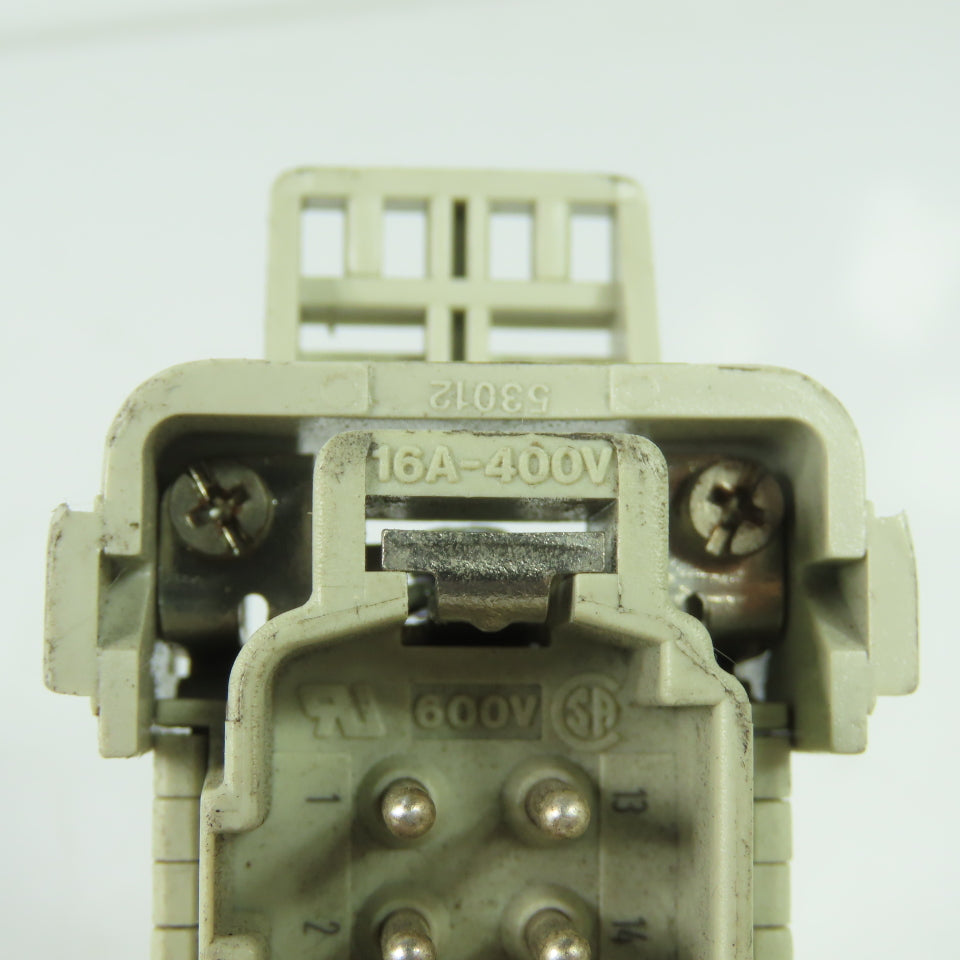 ILME V2R 53012 24-Pin Male Connector 600V 16A Lot Of 2