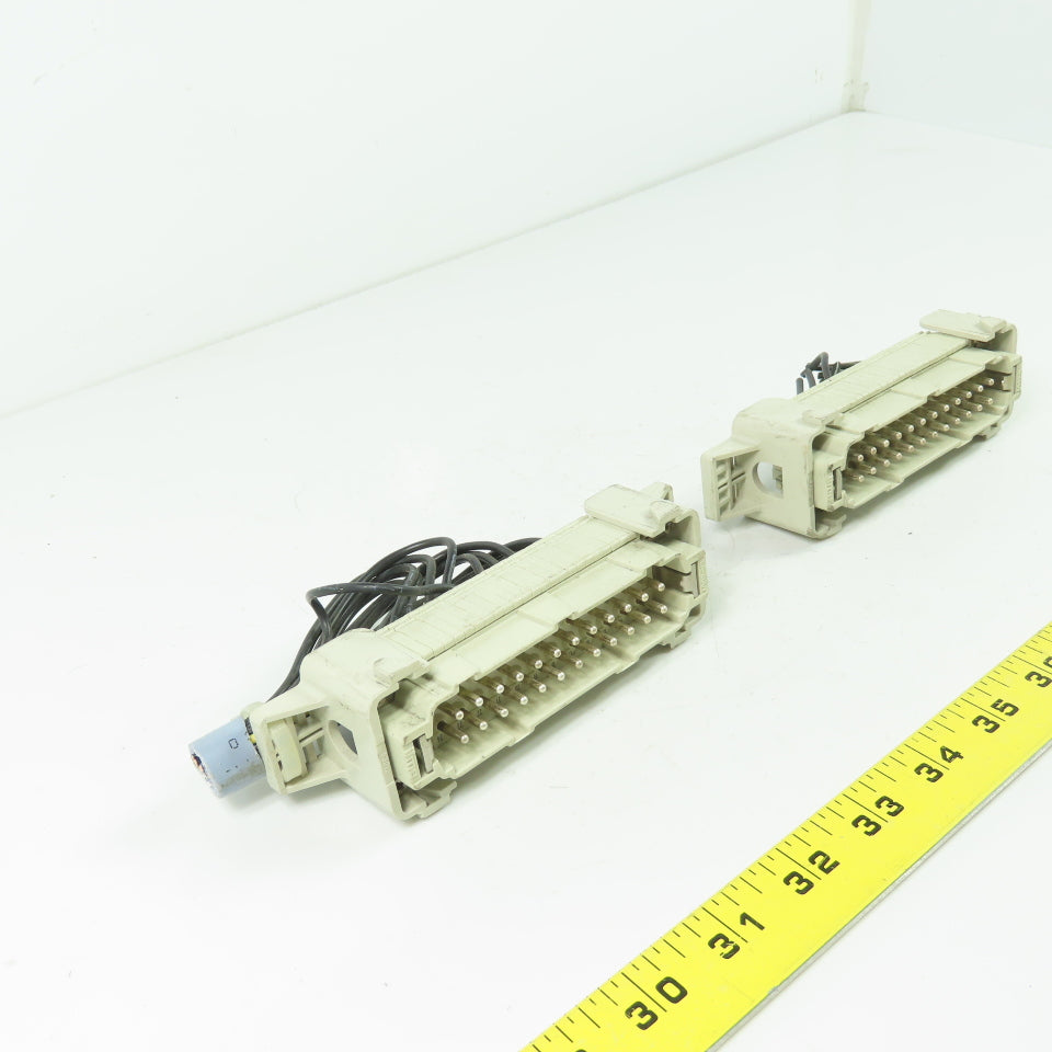 ILME V2R 53012 24-Pin Male Connector 600V 16A Lot Of 2