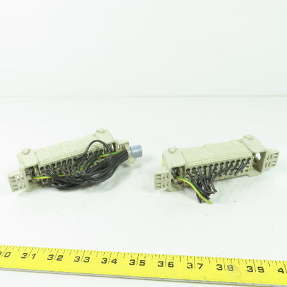 ILME V2R 53012 24-Pin Male Connector 600V 16A Lot Of 2