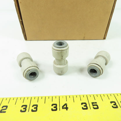 JG NSF-51 8mm Union Push Connect Fitting 1-1/2" OAL Lot Of 27