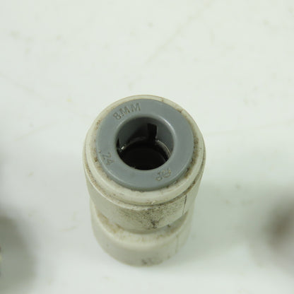 JG NSF-51 8mm Union Push Connect Fitting 1-1/2" OAL Lot Of 27