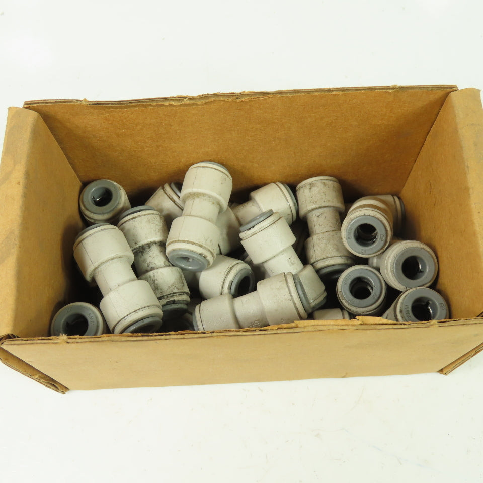 JG NSF-51 8mm Union Push Connect Fitting 1-1/2" OAL Lot Of 27