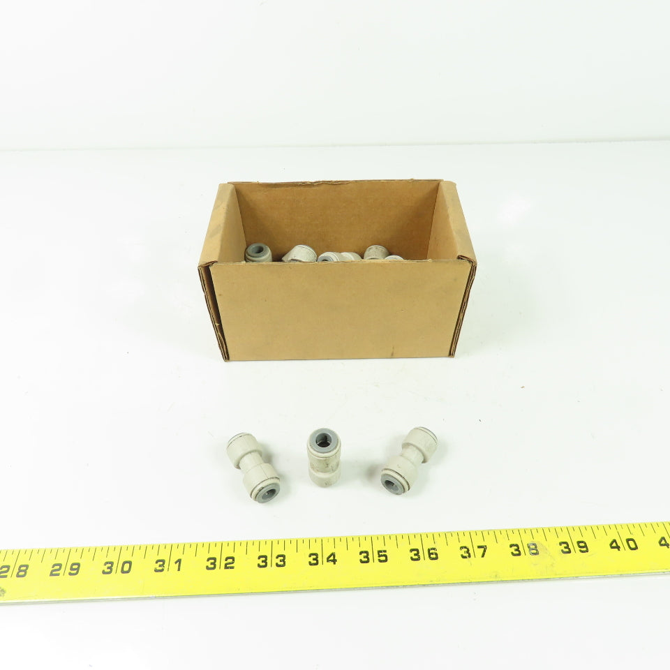 JG NSF-51 8mm Union Push Connect Fitting 1-1/2" OAL Lot Of 27