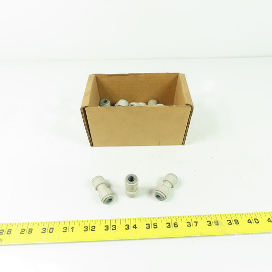 JG NSF-51 8mm Union Push Connect Fitting 1-1/2" OAL Lot Of 27