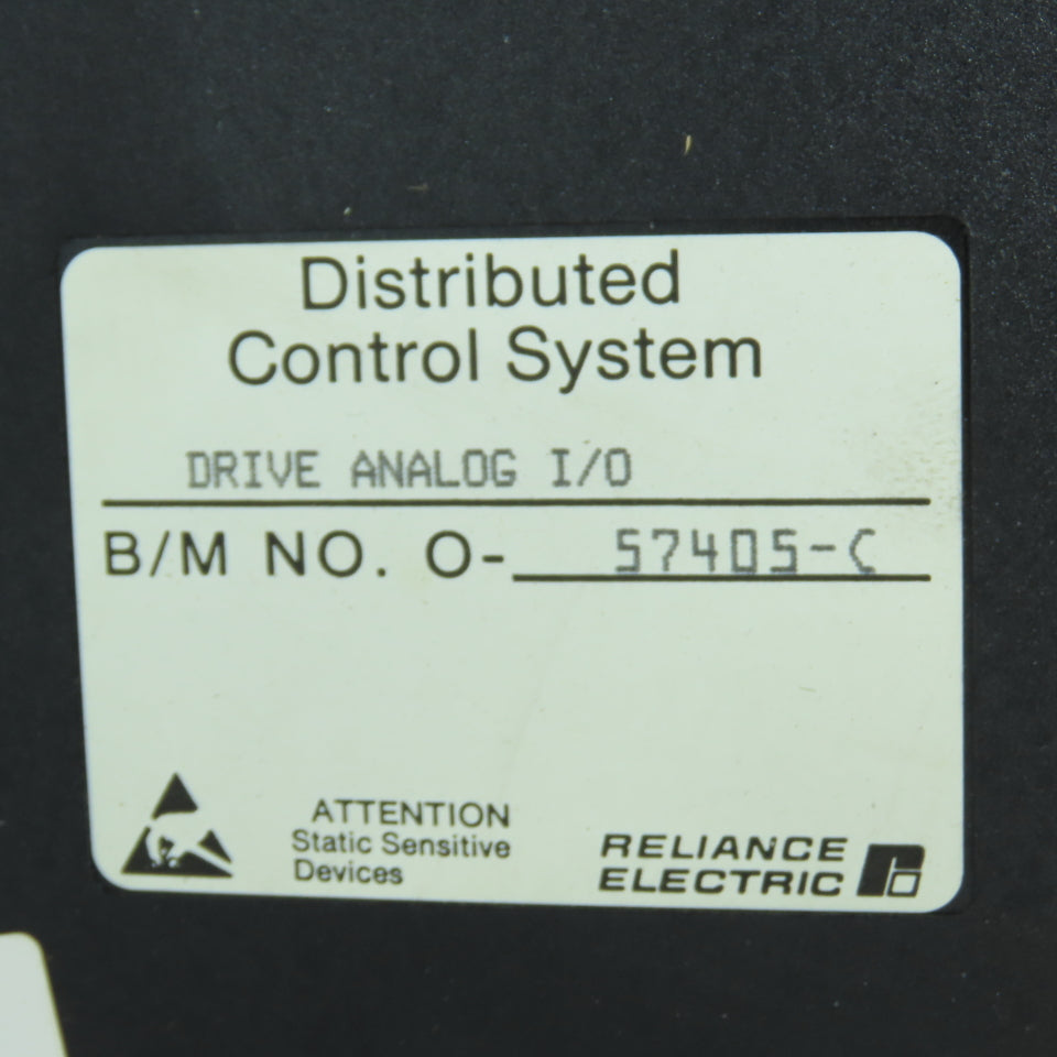Reliance 57405-C 57405 Drive Analog I/O Module