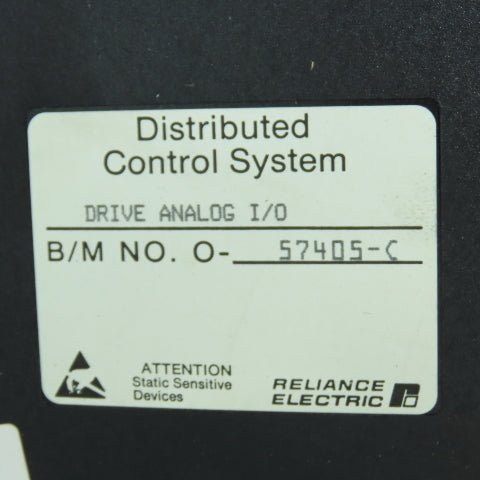 Reliance 57405-C 57405 Drive Analog I/O Module