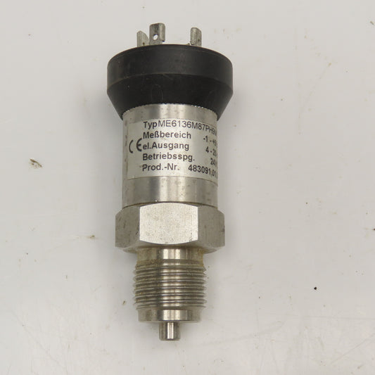 Fischer ME6136M87PH9M116 483091.01.014 Pressure Transmitter 24VDC
