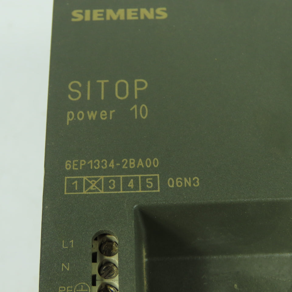 Siemens 1P 6EP1 334-2BA00 Sitop Power 10 Power Supply Module