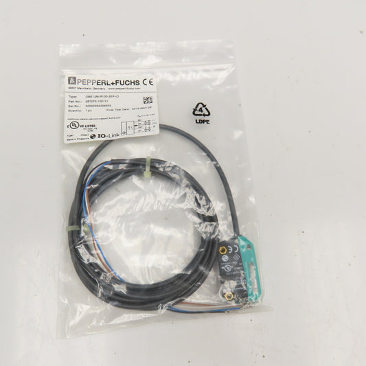 Pepperl + Fuchs OBE12M-R100-2EP-IO Thru Beam Receiver Sensor 10-30VDC