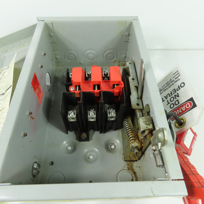Siemens HNF361 30A Safety Disconnect Switch Non-Fusible 600V