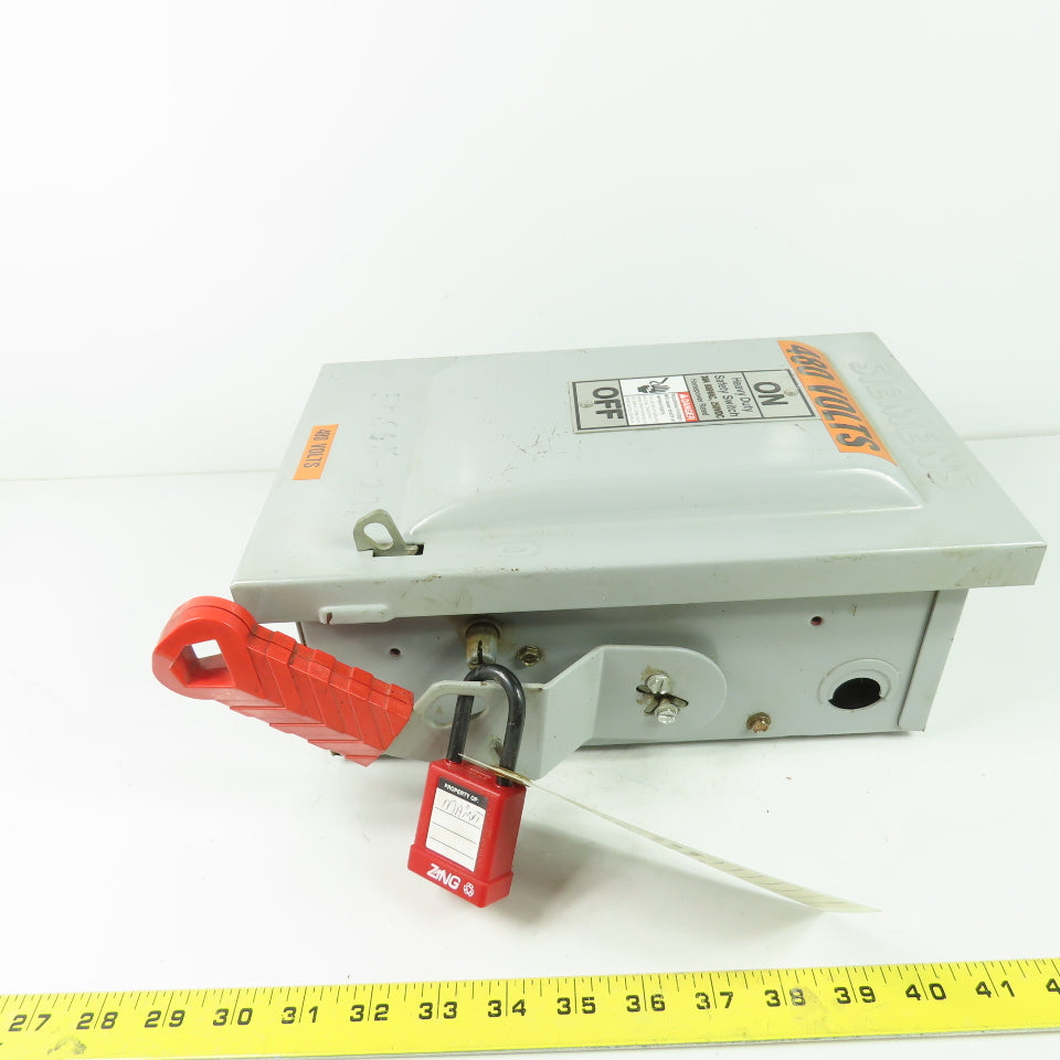 Siemens HNF361 30A Safety Disconnect Switch Non-Fusible 600V