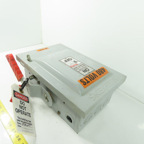 Siemens HNF361 30A Safety Disconnect Switch Non-Fusible 600V