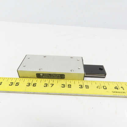 Del-Tron Precision Linear Roller Ball Slide Travel: 3" Width: 1-3/4"