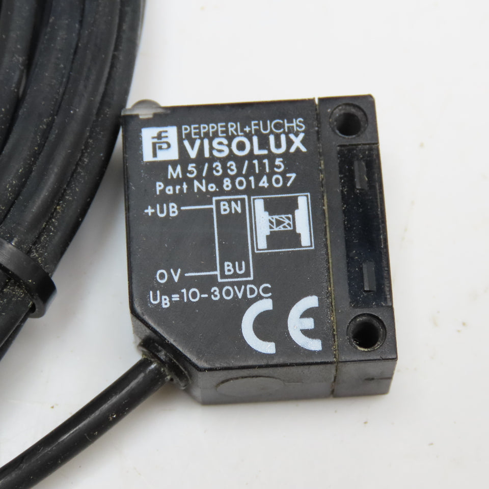 Pepperl + Fuchs M5/33/115 Thru Beam Sensor