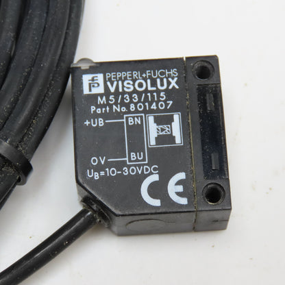Pepperl + Fuchs M5/33/115 Thru Beam Sensor