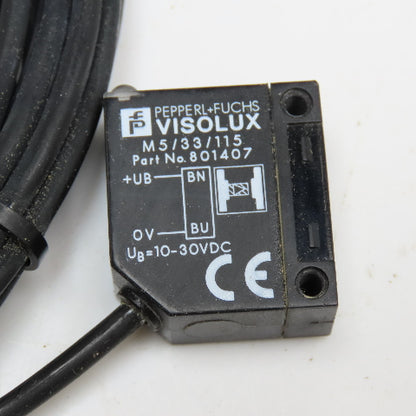 Pepperl + Fuchs M5/33/115 Thru Beam Sensor