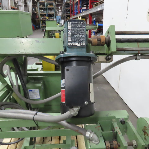 Esi-Extrusion 1/4HP Wind-up W/ Traverse Winder Machine 230/480V 1PH Tested