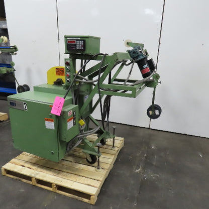 Esi-Extrusion 1/4HP Wind-up W/ Traverse Winder Machine 230/480V 1PH Tested