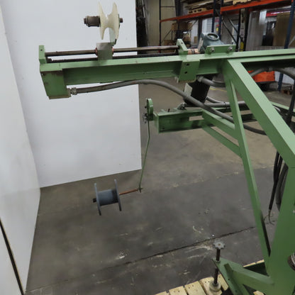 Esi-Extrusion 1/4HP Wind-up W/ Traverse Winder Machine 230/480V 1PH Tested