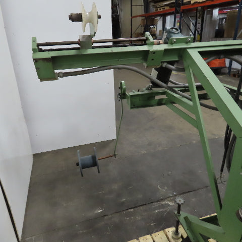 Esi-Extrusion 1/4HP Wind-up W/ Traverse Winder Machine 230/480V 1PH Tested