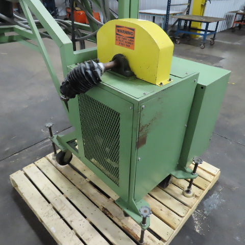 Esi-Extrusion 1/4HP Wind-up W/ Traverse Winder Machine 230/480V 1PH Tested