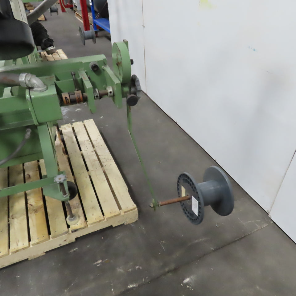 Esi-Extrusion 1/4HP Wind-up W/ Traverse Winder Machine 230/480V 1PH Tested