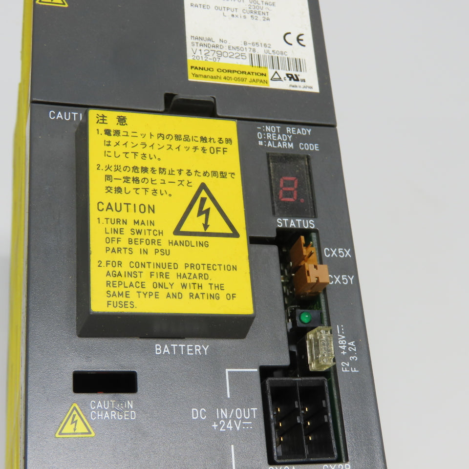 Fanuc SVM1-130 A06B-6096-H106 I Servo Amplifier Drive Module 283-325VDC 9.1kW