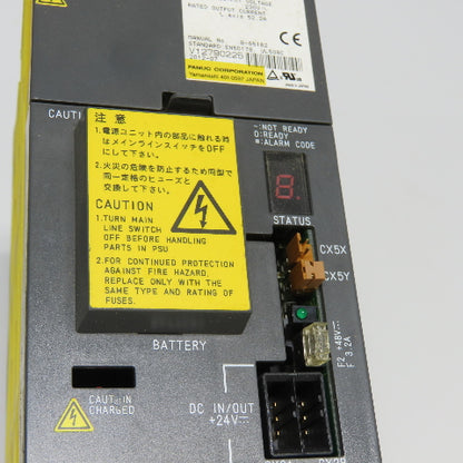 Fanuc SVM1-130 A06B-6096-H106 I Servo Amplifier Drive Module 283-325VDC 9.1kW