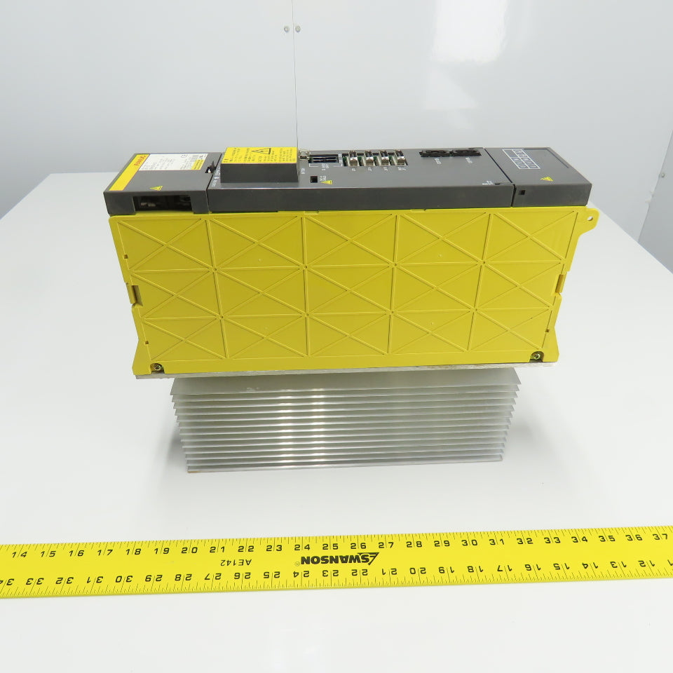 Fanuc SVM1-130 A06B-6096-H106 I Servo Amplifier Drive Module 283-325VDC 9.1kW