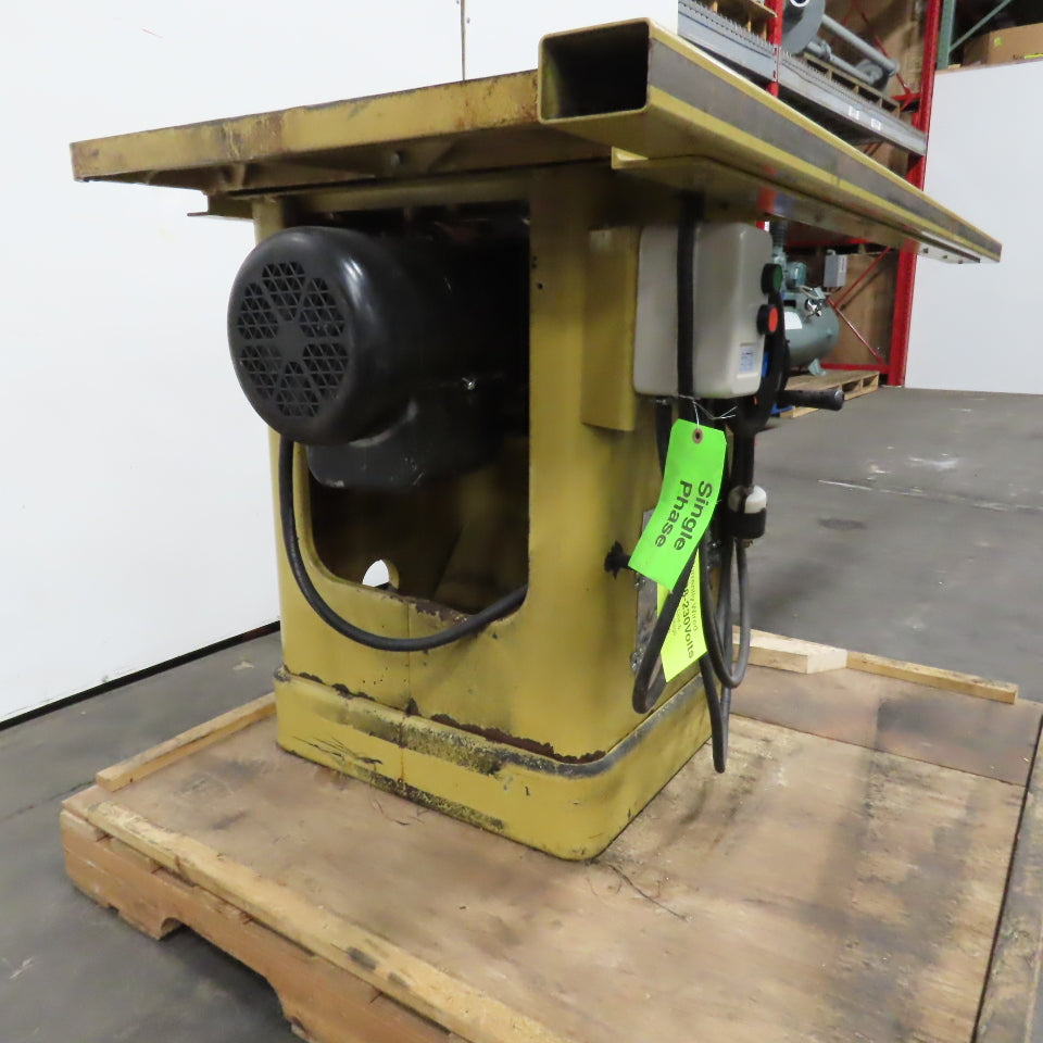 Powermatic 66-TA 10" Tilting Arbor Table Saw 220V Single Phase 5HP (No Fence)