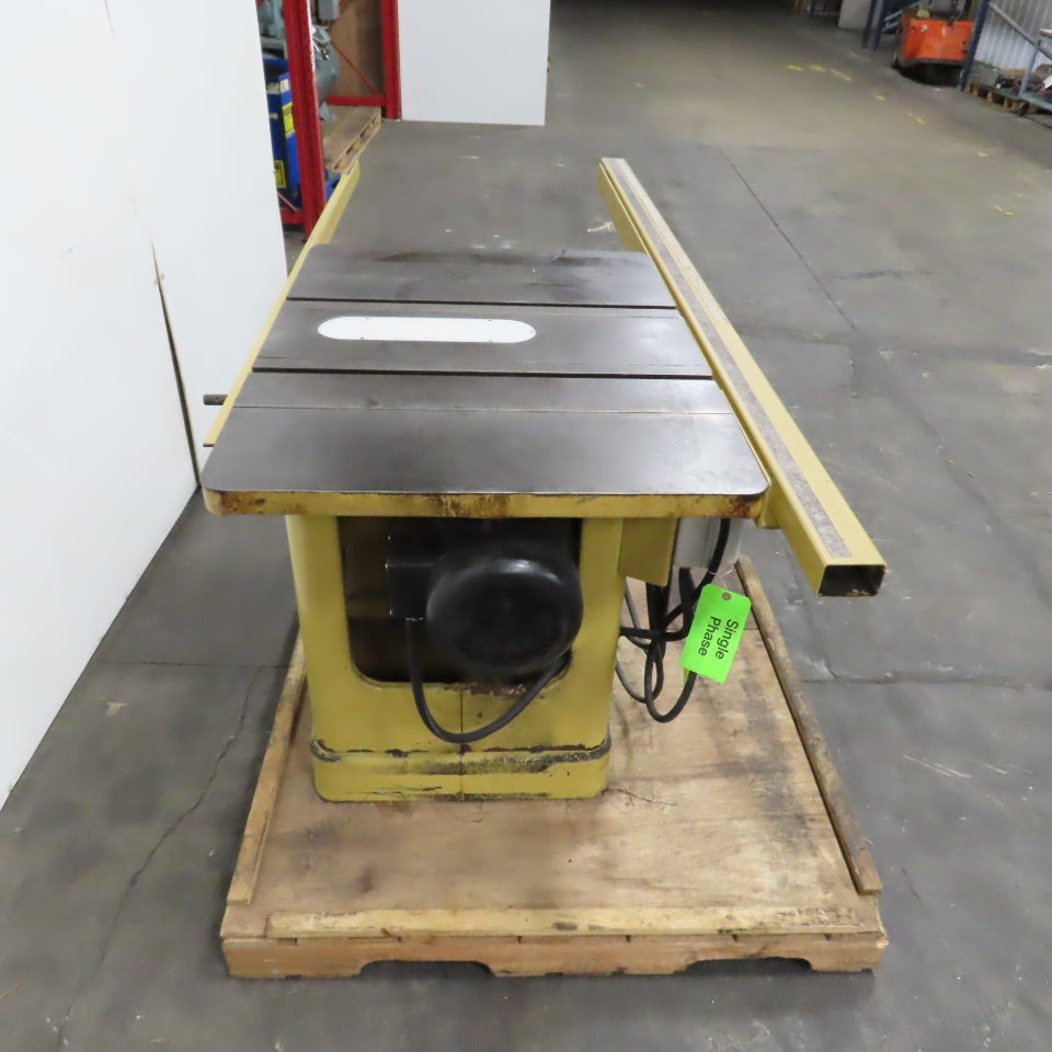 Powermatic 66-TA 10" Tilting Arbor Table Saw 220V Single Phase 5HP (No Fence)