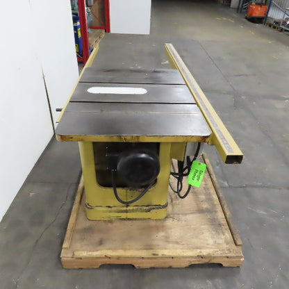 Powermatic 66-TA 10" Tilting Arbor Table Saw 220V Single Phase 5HP (No Fence)