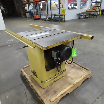 Powermatic 66-TA 10" Tilting Arbor Table Saw 220V Single Phase 5HP (No Fence)