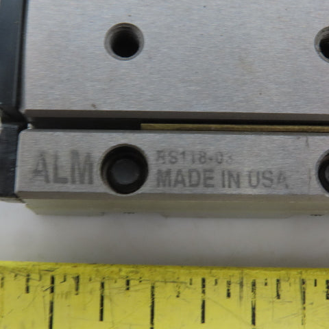 ALM RS118-03 Precision Linear Roller Ball Slide Travel: 2-1/4" Width: 1-1/2"