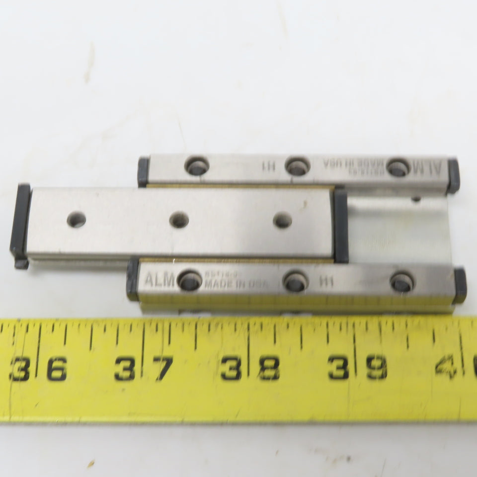 ALM RS118-03 Precision Linear Roller Ball Slide Travel: 2-1/4" Width: 1-1/2"
