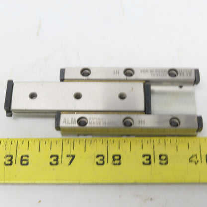 ALM RS118-03 Precision Linear Roller Ball Slide Travel: 2-1/4" Width: 1-1/2"