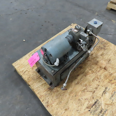 3/4HP 10 Gallon Hydraulic Power Unit 230/460V 3-Phase W/Vickers PVC-PIS0-06CR-20