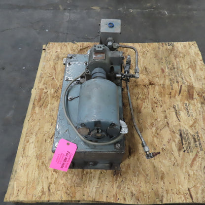 3/4HP 10 Gallon Hydraulic Power Unit 230/460V 3-Phase W/Vickers PVC-PIS0-06CR-20